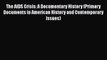 PDF The AIDS Crisis: A Documentary History (Primary Documents in American History and Contemporary