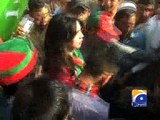 Another incident of harassment at PTI rally -09 May 2016