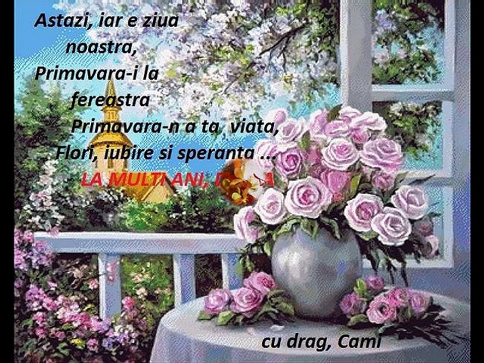 La multi ani, Doina!