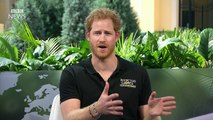 Prince Harry explains how he got the Queen to do Invictus Games video - BBC News