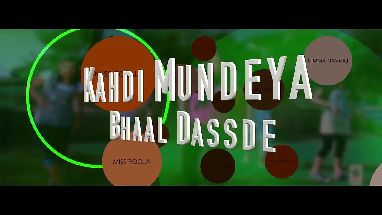 KARDI-KARDI  MISS POOJA & NIMMA NAVRAJ  LYRICAL VIDEO New Punjabi Songs 2016