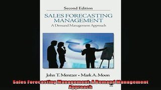 READ book  Sales Forecasting Management A Demand Management Approach  FREE BOOOK ONLINE