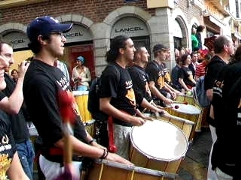 Atabak batucada Fete de la musique 1 2007