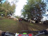 GOPRO  KAWASAKI KXF 250 vs PIT BIKE DEMON X 140cc YX