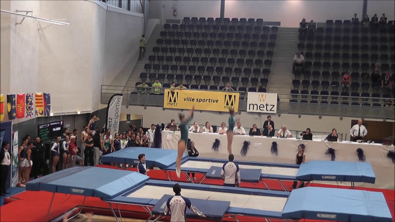 Masters 2016 à Metz - Marine Anais synchro Elite