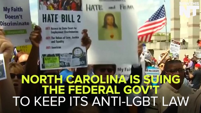 North Carolina Is Suing The Federal Government So They Can Keep their Controversial Bathroom Bill
