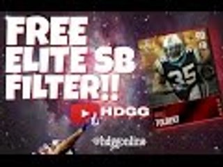 FREE SB ELITE SNIPING FILTER!!!! Madden Mobile 16