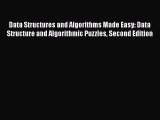 [Read Book] Data Structures and Algorithms Made Easy: Data Structure and Algorithmic Puzzles