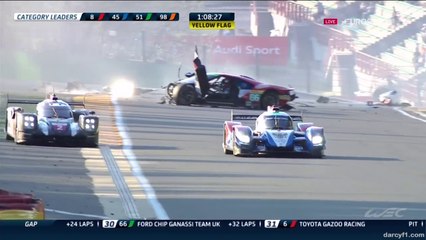 FIA WEC Belgium 2016 Mucke Massive crash