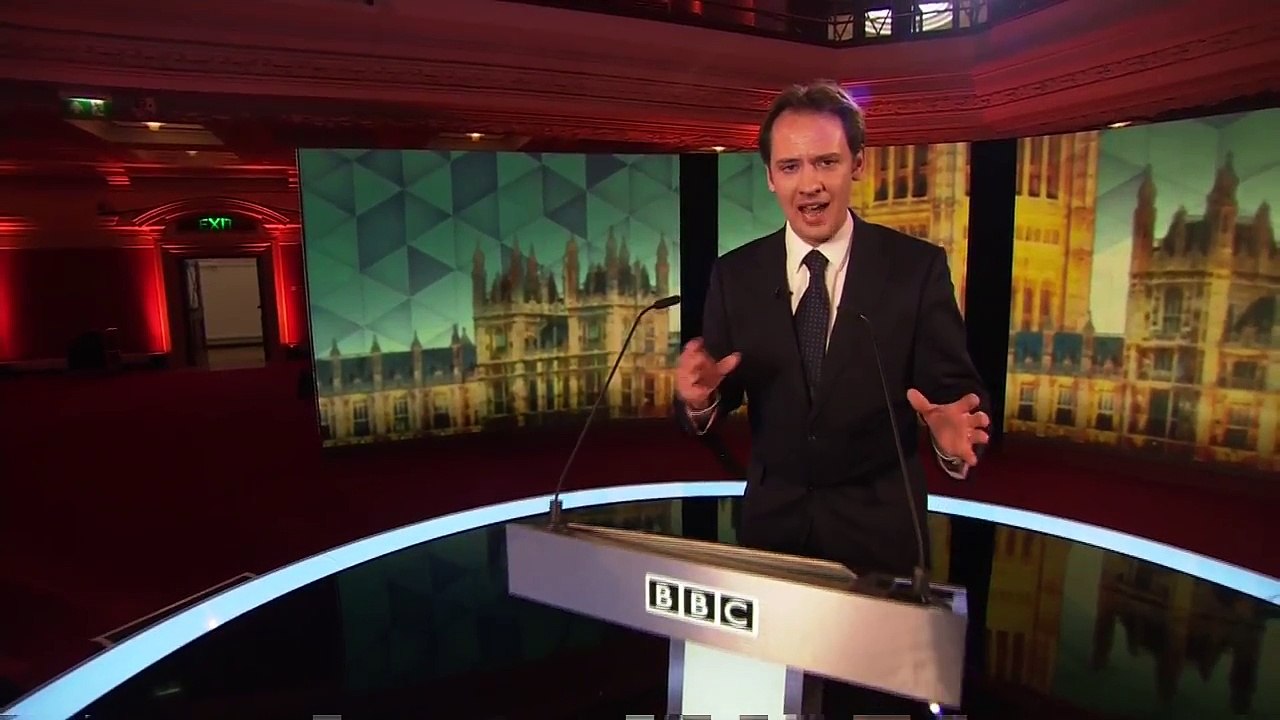 Its pretty scary Stage set for opposition leaders TV debate - BBC News