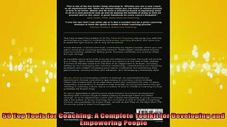 Downlaod Full PDF Free  50 Top Tools for Coaching A Complete Toolkit for Developing and Empowering People Online Free