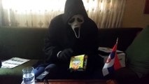 Ghostface trying Japanese treats #TokyoTreat