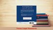 Download  Texas Legal Research  Read Online