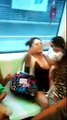 mujer recibió golpiza por no ceder un asiento Línea 1 del Metro de Lima PERÚ