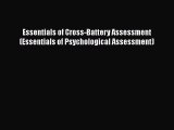 [PDF] Essentials of Cross-Battery Assessment (Essentials of Psychological Assessment) [Download]