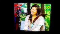 Amber Ansari Unplug (Hum Network) Masala Tv live