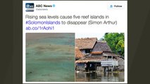 Study: Five Islands Disappear Due To Rising Sea Levels