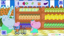 Peppa Pig En Francais dans le supermarché | Jeux Pour Enfants | Jeux Peppa Pig VickyCoolTV