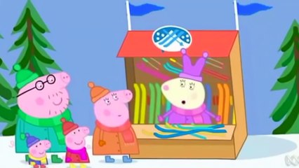 Peppa Pig English episodes 2016 - Snowy Mountain