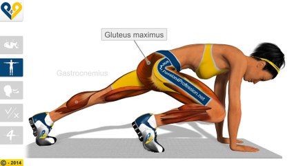 Cardio exercises  Mountain Climber (2)