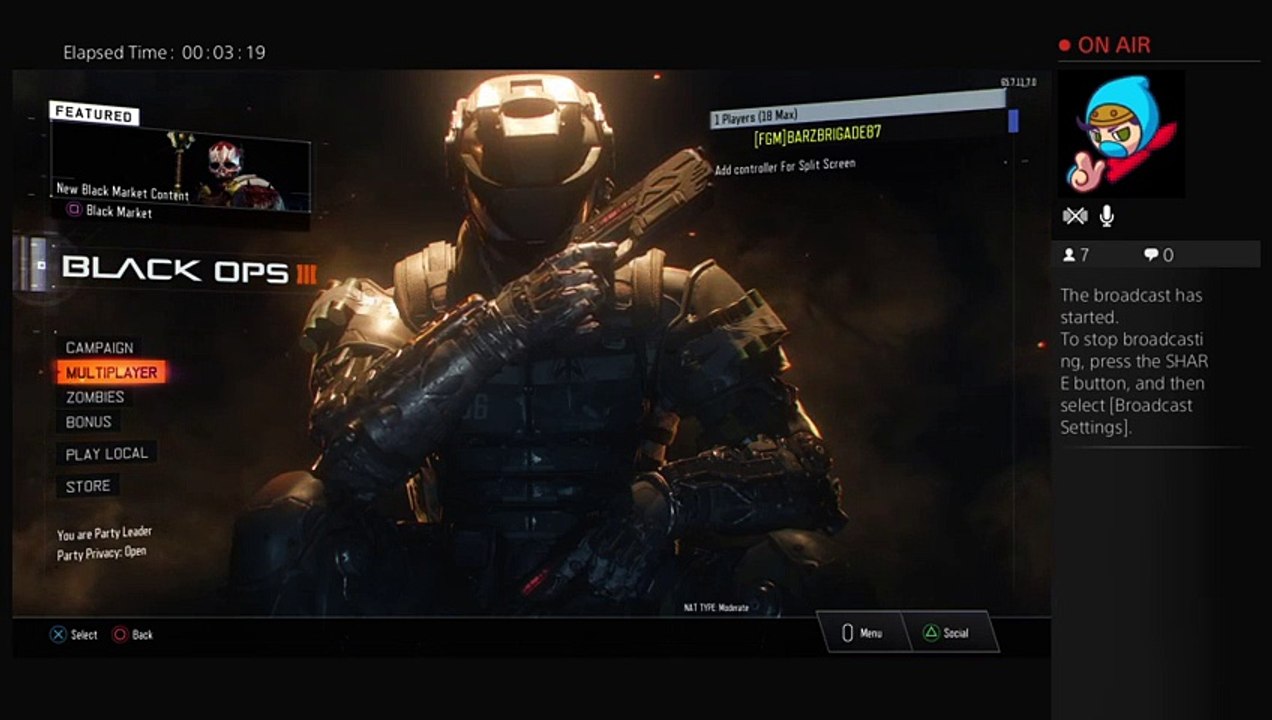 BARZBRIGADE87's Live PS4 Broadcast (2)