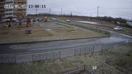 Dogs Attack Man on Street