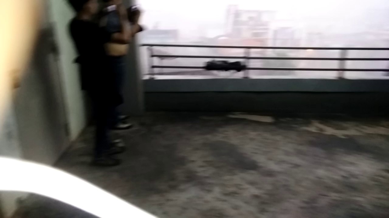 High Winds Take Out a Billboard