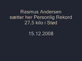 Rasmus Andersen 27,5kilo Stod
