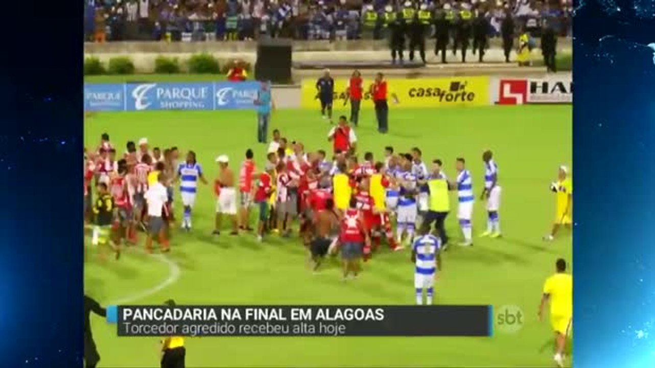 Final do Campeonato Alagoano termina em pancadaria