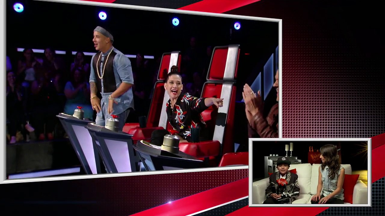 Jose logró girar las tres sillas de los coaches | Audiciones | La Voz Kids 2016