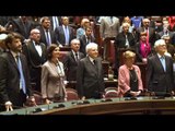 Roma - Mattarella a Montecitorio - Giorno della memoria delle vittime del terrorismo (09.05.16)