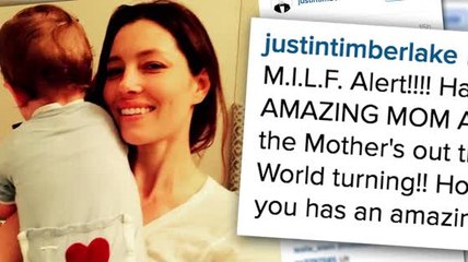 Justin Timberlake nennt seine Frau Jessica Biel eine "M.I.L.F."