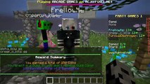 PopularMMOs Minecraft: PARTY MINI-GAMES! (COIN JUMPING, VOLCANO PARKOUR, PIG FISHING!) Mini-Game