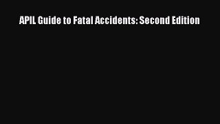 [Read book] APIL Guide to Fatal Accidents: Second Edition [PDF] Full Ebook