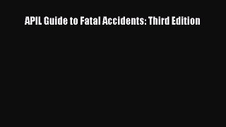 [Read book] APIL Guide to Fatal Accidents: Third Edition [PDF] Online