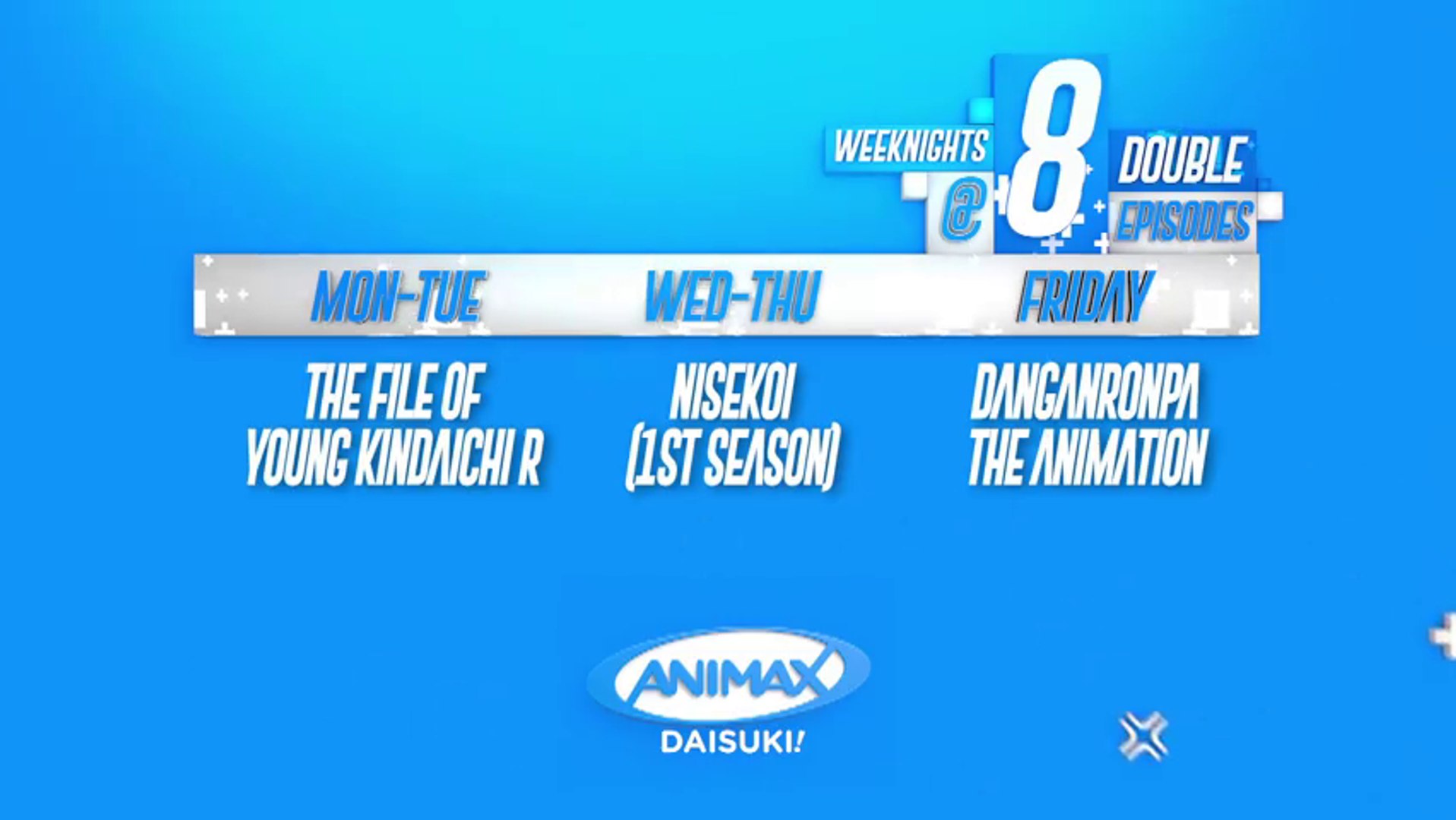 Animax Weeknights At 8 May 16 Video Dailymotion