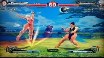 Ultra Street Fighter IV: Battle of the feet (Chun-Li vs Elena)