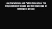 [Read book] Law Darwinism and Public Education: The Establishment Clause and the Challenge