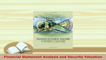 Download  Financial Statement Analysis and Security Valuation Ebook