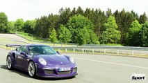 New Porsche 911 GT3 RS on track