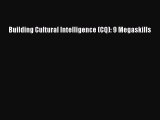 PDF Building Cultural Intelligence (CQ): 9 Megaskills  EBook