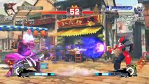Ultra Street Fighter IV battle: Juri vs Oni