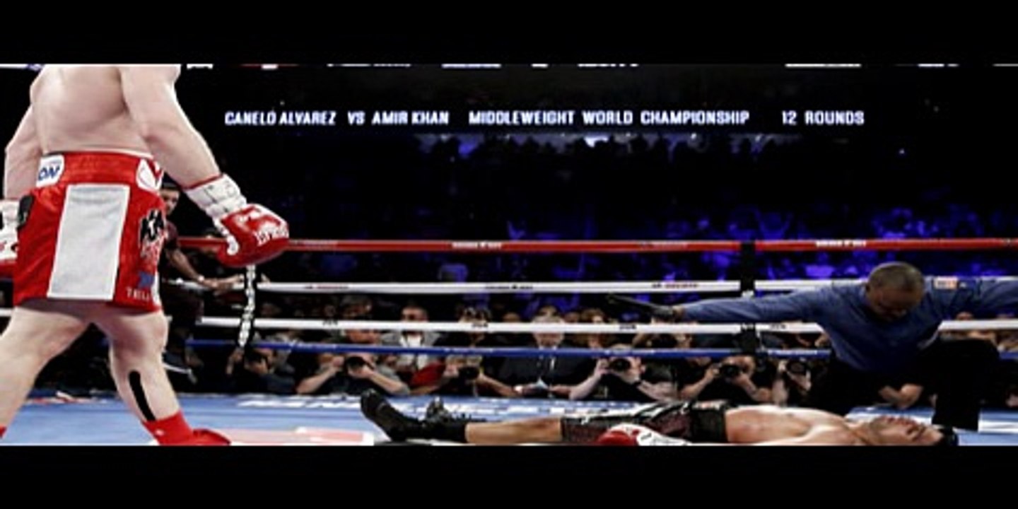 Canelo Alvarez knocks Amir Khan unconscious with right hand in sixth round