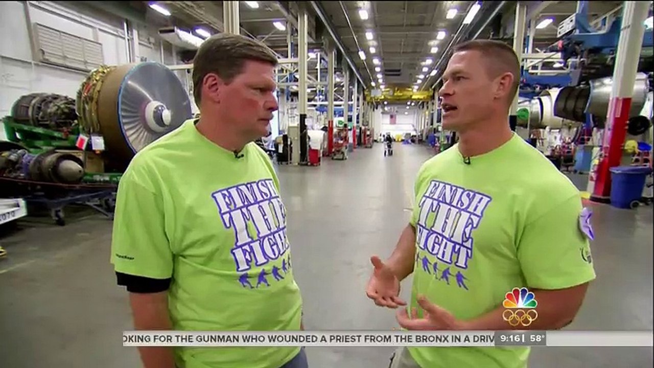 John Cena - WWE Universe participates in the annual Delta Jet Drag to raise money and awareness for the American Cancer