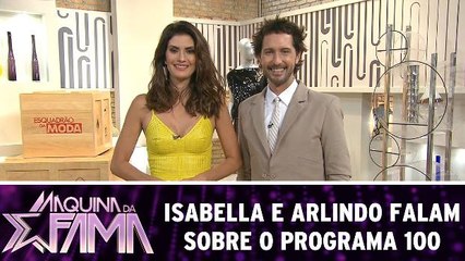 Isabella e Arlindo falam sobre o Máquina da Fama 100