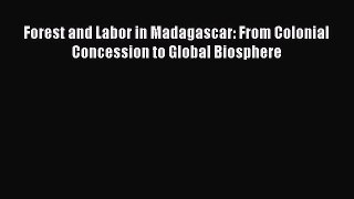 Download Forest and Labor in Madagascar: From Colonial Concession to Global Biosphere Free