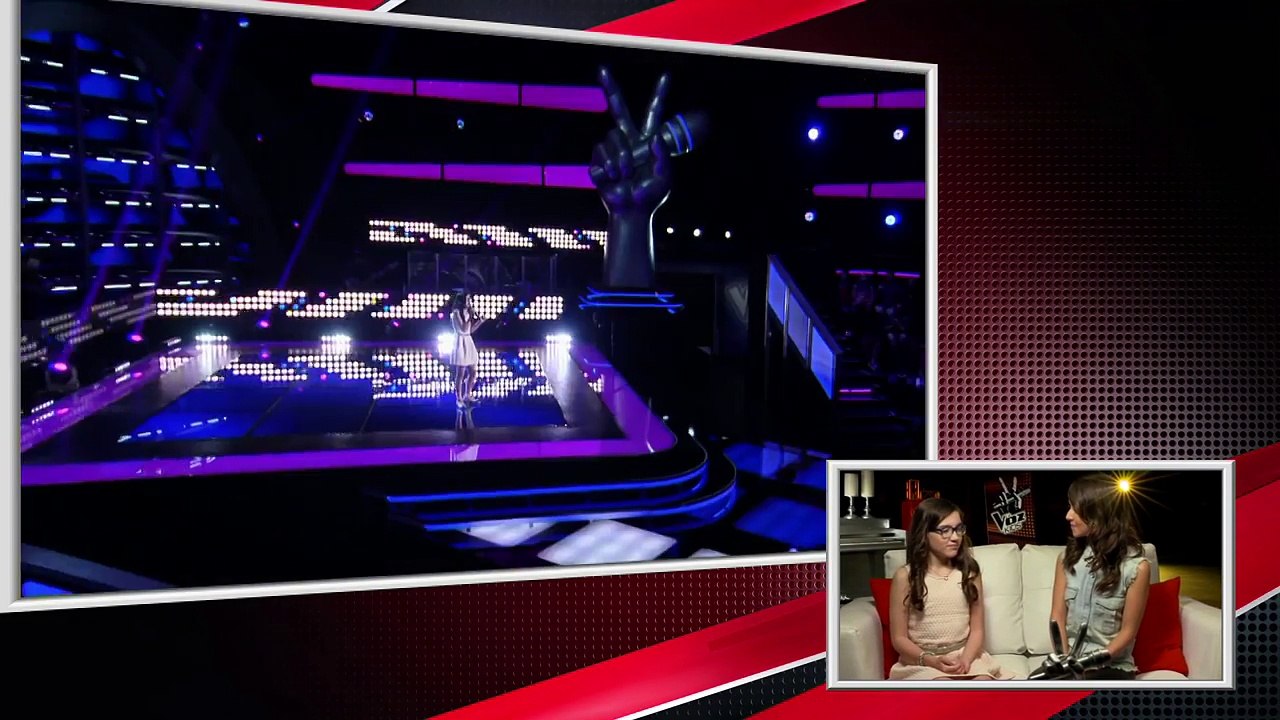 Alaia esta muy feliz de estar en el Team Pedro | La Voz Kids 2016