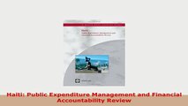 PDF  Haiti Public Expenditure Management and Financial Accountability Review Read Full Ebook