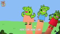 Peppa Pig Hulk 2 Finger Family The Finger Family Song Nursery Rhymes Lyrics ᴴᴰ