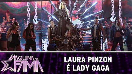 Laura Pinzon é Lady Gaga